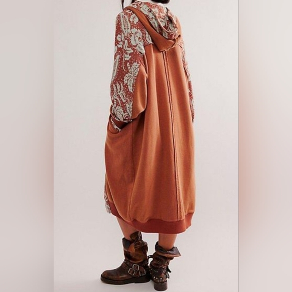 Free People Jackets & Blazers - Free People Last Splash Sweatshirt. Coat. Cardigan